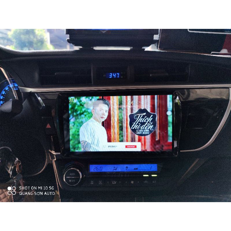 MÀN HÌNH DVD ANDROID TOYOTA ALTIS 2014-2016 thương hiệu SONTECH