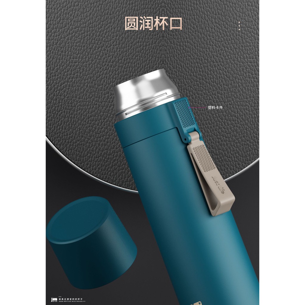 Bình giữ nhiệt dung tích 500ml Phích giữ nhiệt cỡ lớn Just Love có nắp cốc | BigBuy360 - bigbuy360.vn