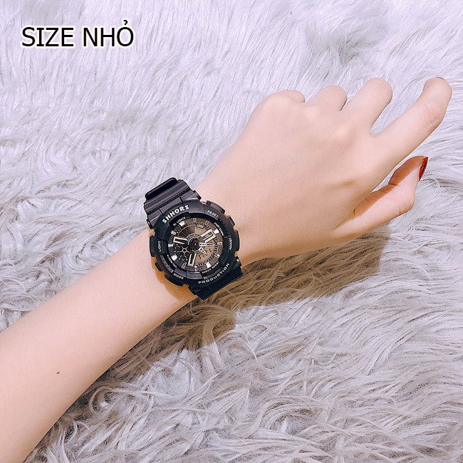 [ Có Size Nhỏ ]Đồng hồ thể thao nam nữ Sport Watch Shhors chính hãng