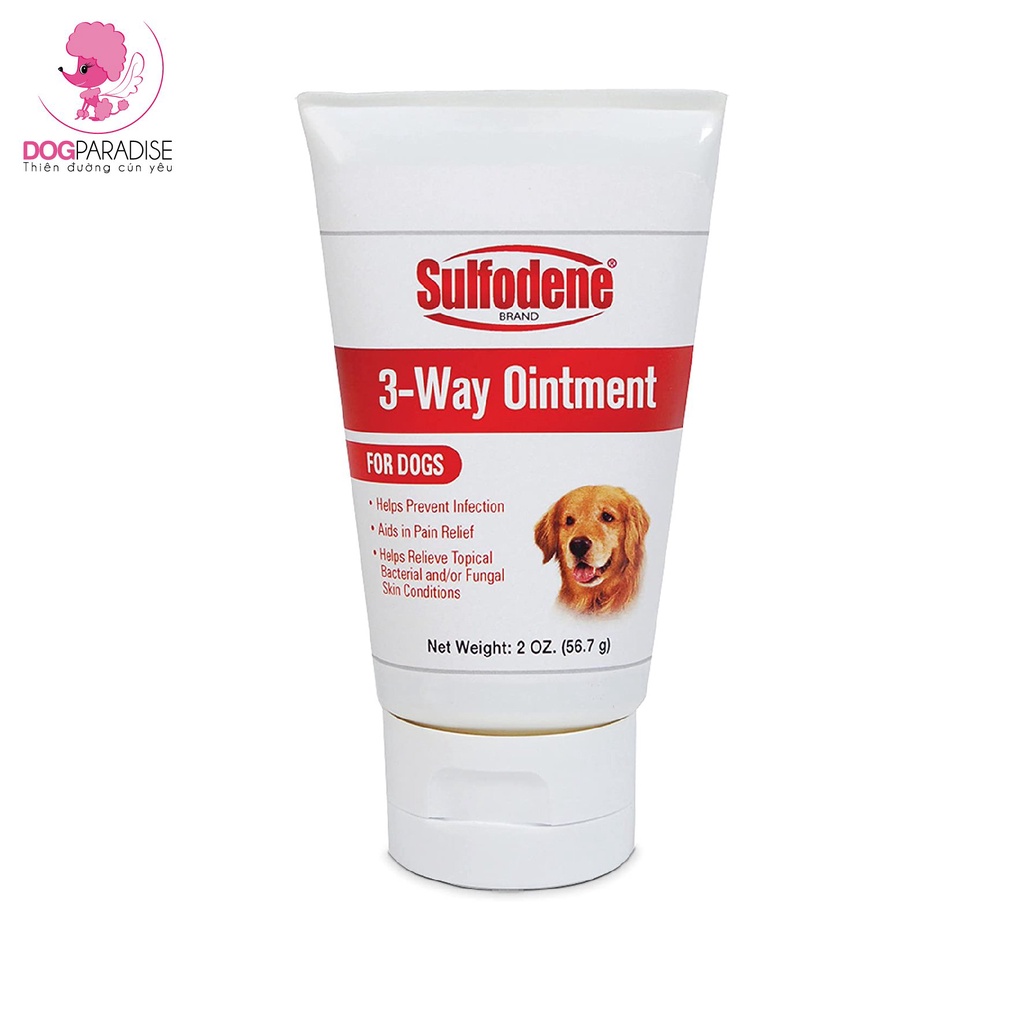 Kem chống và ngăn ngừa viêm da cho chó Sulfodene - Dog Paradise