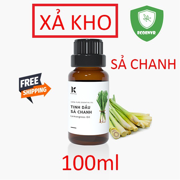 Tinh dầu sả chanh 100ml Kepha [XẢ KHO]