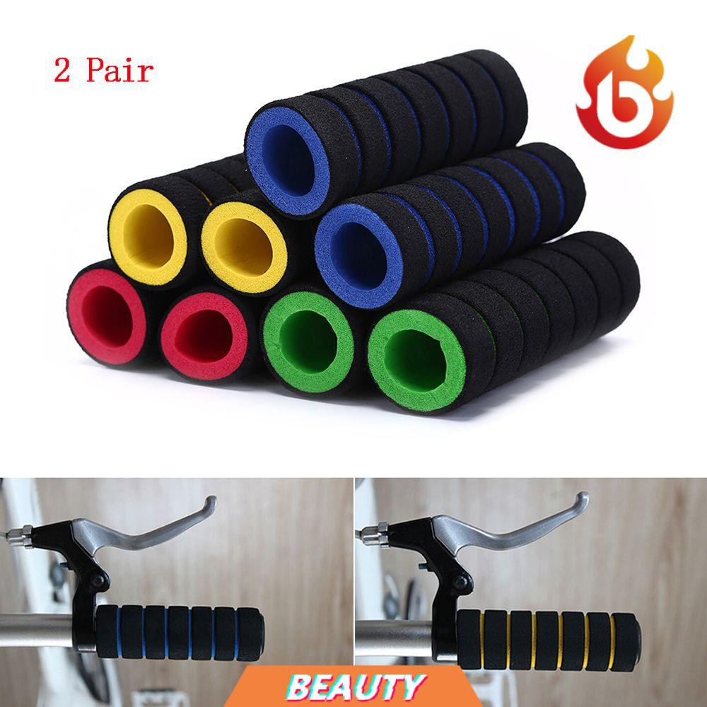 Set 2 Cặp Vỏ Bọc Tay Phanh Xe Đạp / Mô Tô Bằng Xốp