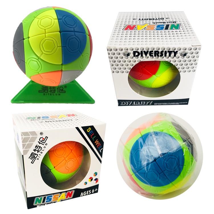 Bóng đá đồ chơi sáu màu sắc giúp giảm căng thẳng cho bé