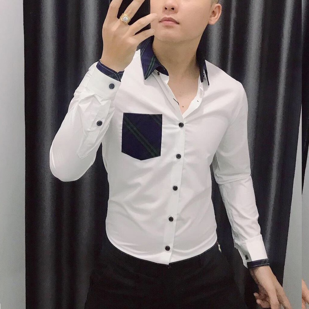 Áo sơ mi - Áo sơ mi BBR cao cấp - Chất liệu buberry dày dặn, mặc thoải mái thấm hút mồ hôi, kiểu dáng trẻ dễ phối đồ | BigBuy360 - bigbuy360.vn