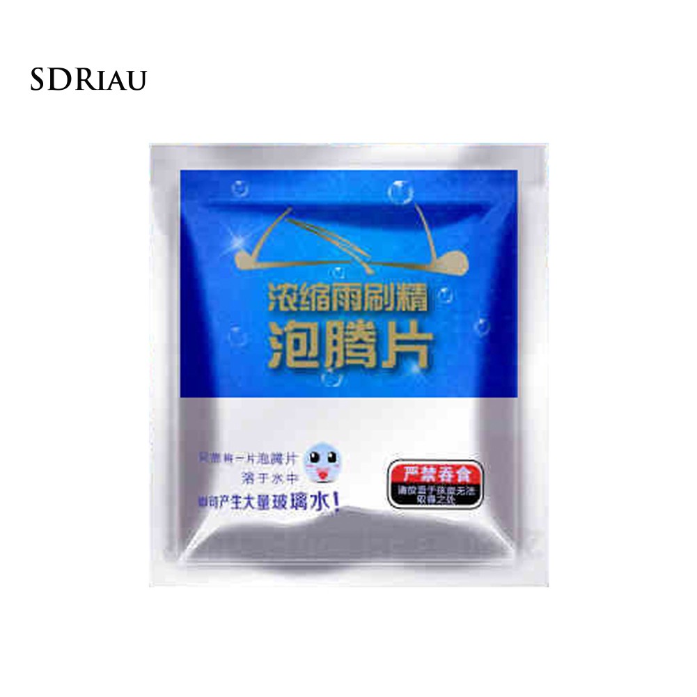 Viên sủi dung dịch vệ sinh kính chắn gió xe hơi đa năng tiện dụng