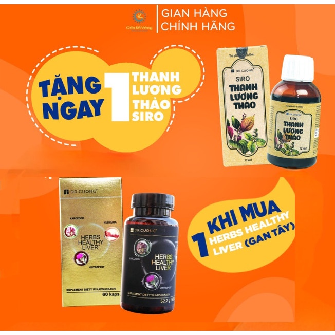 Herbs Healthy Liver – Hỗ Trợ Tăng Cường Chức Năng Gan