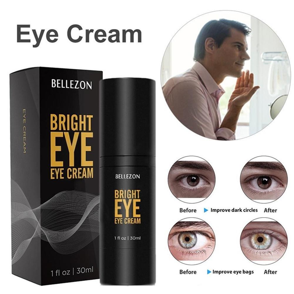 【HOT】Bellezon Men's Fading Fine Line Eye Cream Removes day night and care products dark and V3L9