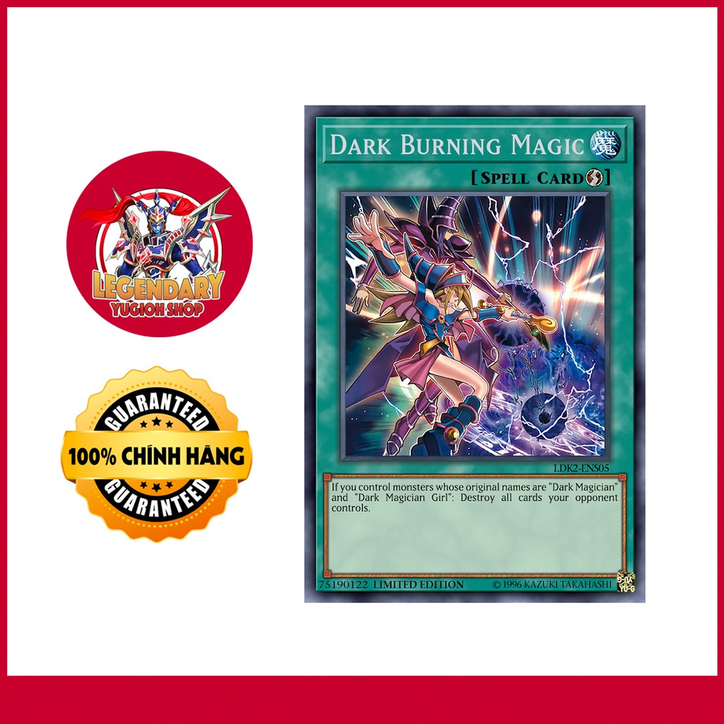 [Thẻ Bài Yugioh Chính Hãng] Dark Burning Magic