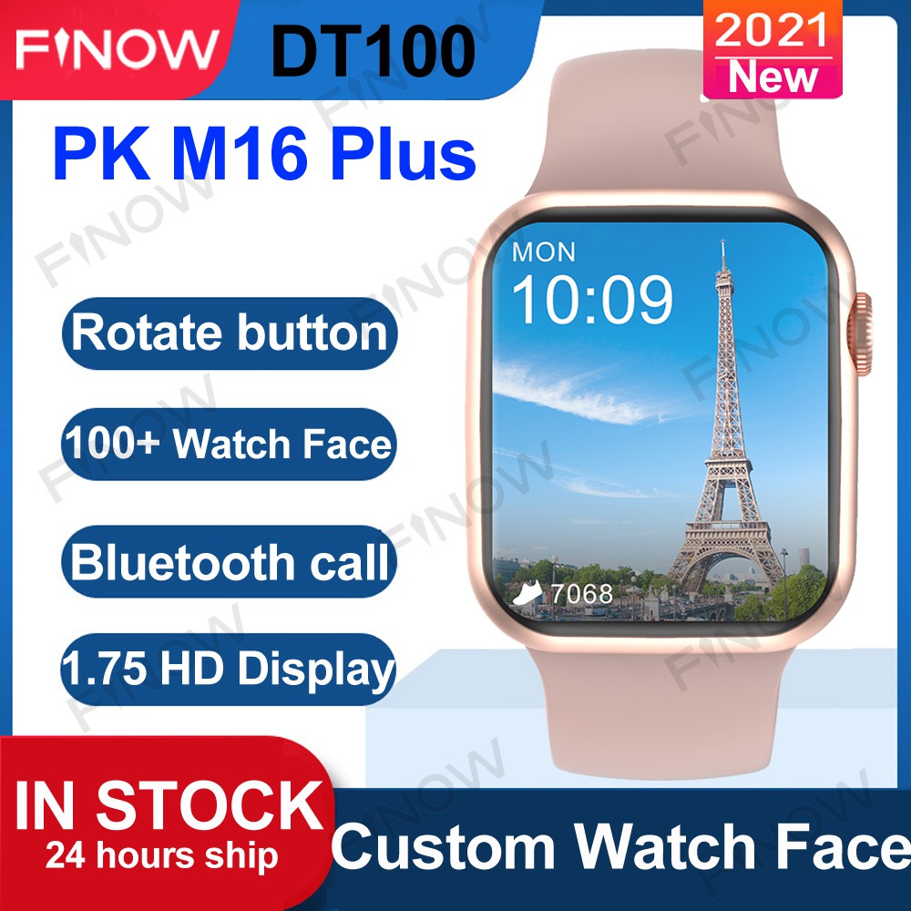 Đồng Hồ Thông Minh Finow Iwo 13 Pro Dt100 100 + Bt Call 1.75 Inch Hd