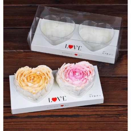 hộp meka đựng bánh kem [FREESHIP❤️] combo 5 HỘP TIM đựng bánh sinh nhật