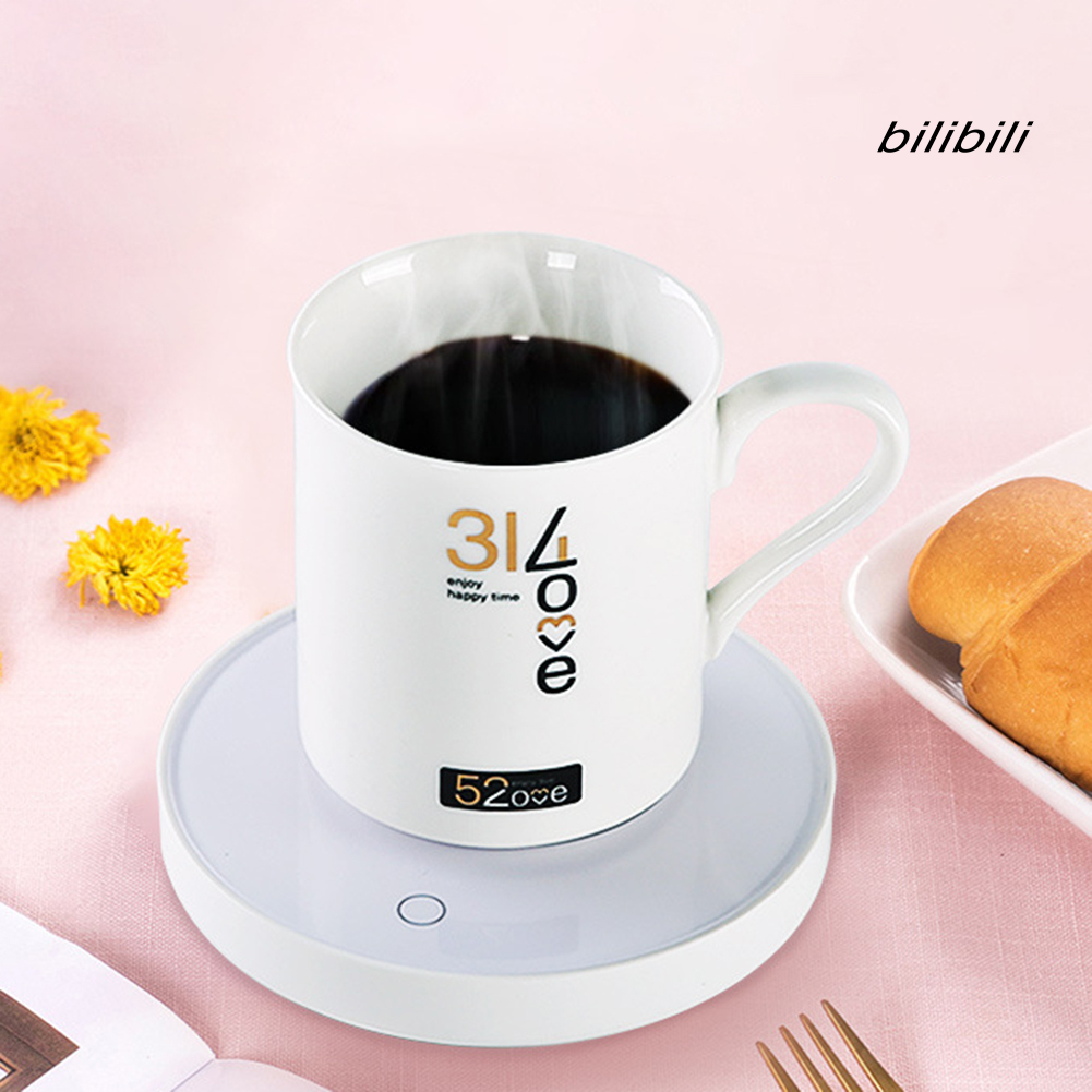 G1bilibili Waterproof Home Office USB Electric Coffee Cup Heating Mat Coaster Warmer Pad