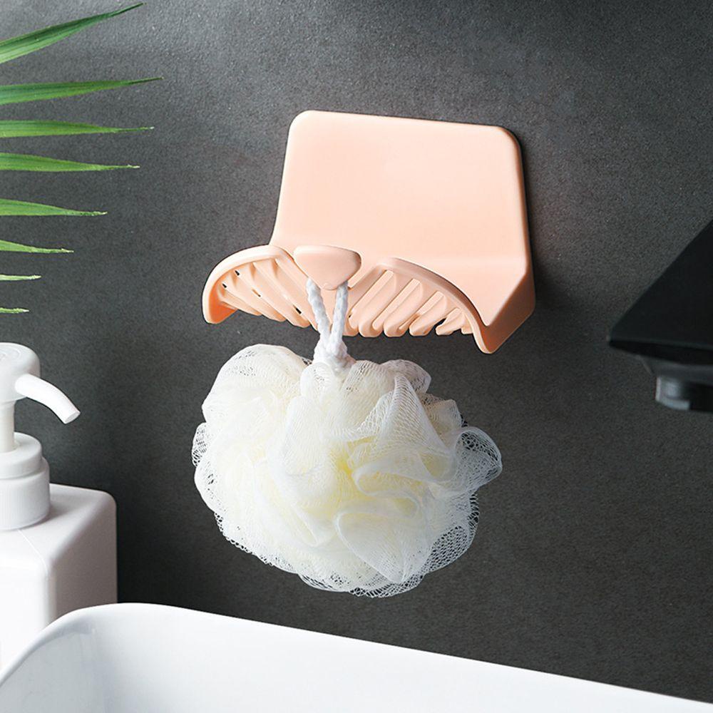 LANSEL Khay Nhựa Hai Tầng Đựng Xà Phòng Gắn Tường Sắp Xếp Gọn Gàng Cho Nhà Tắm