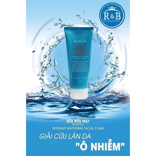 Sữa rửa Daily beauty Hàn Quốcintensiv whitening facial foam giúp làm sạch sâu, sáng da ngăn ngừa mụn nám tàn nhang. | BigBuy360 - bigbuy360.vn