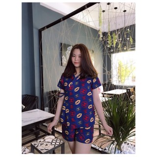 Đồ Bộ Kimono Kate Thái [Tay Ngắn Quần Ngắn]
