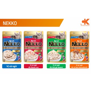 [COMBO 12] Gói Sốt Nekko Mix Đủ Vị Cho Mèo