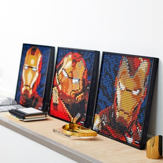 Tranh Lắp Ráp LEGO Marvel Studios Iron Man
