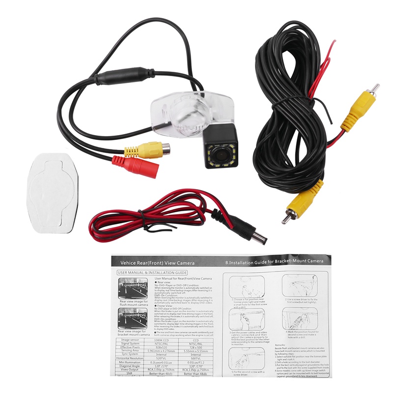 Camera chiếu hậu 12 bóng cho xe Toyota Corolla 2007-2013 | BigBuy360 - bigbuy360.vn