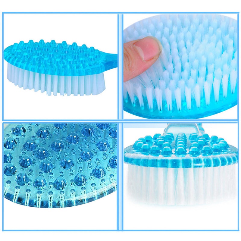 Bàn Chải Chà Lưng 2 Trong 1 Tay Cầm Dài Tiện Dụng