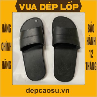 Dép cao su 1 quai ngang, được làm thủ công của Vua dép lốp Phạm Quang Xuân, ảnh thật, bảo hàng và sẵn hàng