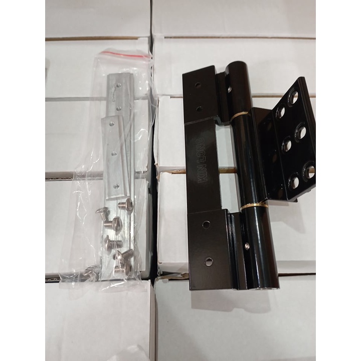 Bản lề 4D Kinlong dài 20cm dùng cho cửa nhôm Xingfa hệ 55 (cánh – khung, cánh – cánh)