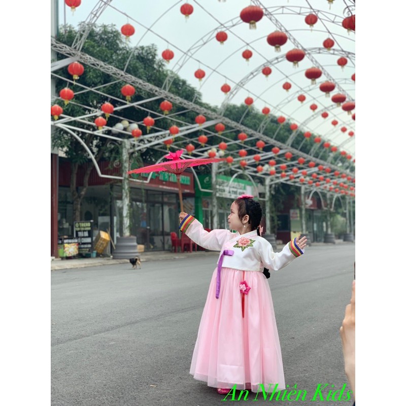 hanbok cho bé gái từ 1-6t