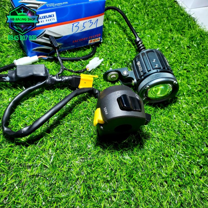 Cùm GSX 150 Mod Sẵn Satria Raider Sonic Có giắc Cắm Trợ Sáng Passing Auto.NB Racing Shop