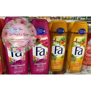 Sữa tắm Fa mềm mịn 250ml nội địa Đức
