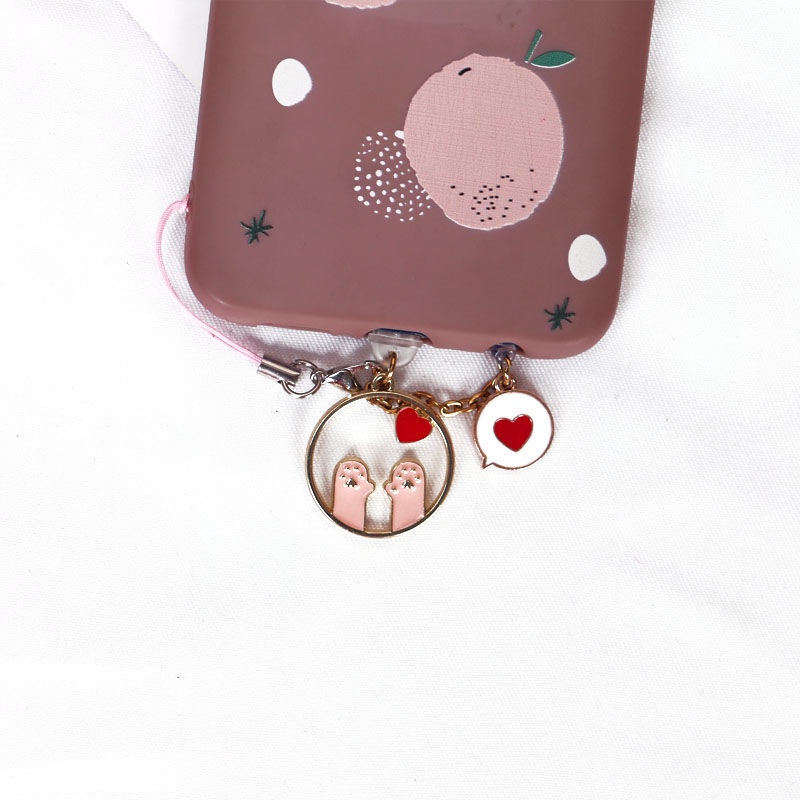 Phụ Kiện Gắn Chống Bụi Cho Cổng Sạc Điện Thoại Di Động Hình Chân Mèo Dễ Thương