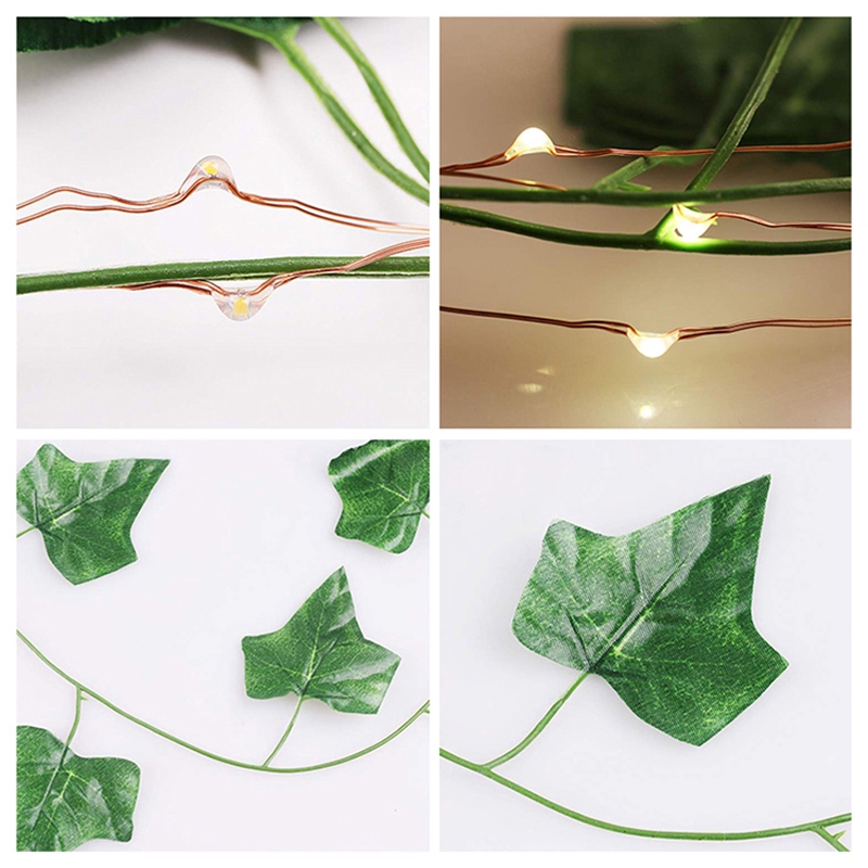 Dây Đèn Led 2m 20 Bóng Hình Hoa Hồng Trang Trí Tiệc Cưới