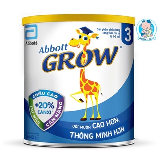 Sữa bột abbott grow 3 900g