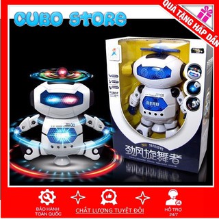 ✨HOT✨Đồ chơi Robot thông minh nhảy múa hát xoay 360 độ tao niềm vui cho các bé - Đồ chơi chạy bằng pin