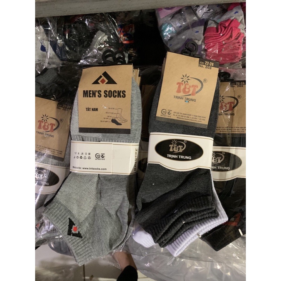 SET 3 đôi Tất nam cao cấp kháng khuẩn khử mùi hôi chân đi giày công sở TATNAM08