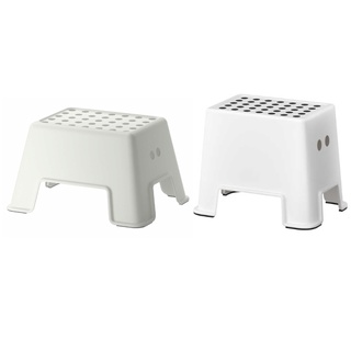 Ghế nhựa chống trơn trượt nhà tắm Blomen IKEA - Trắng