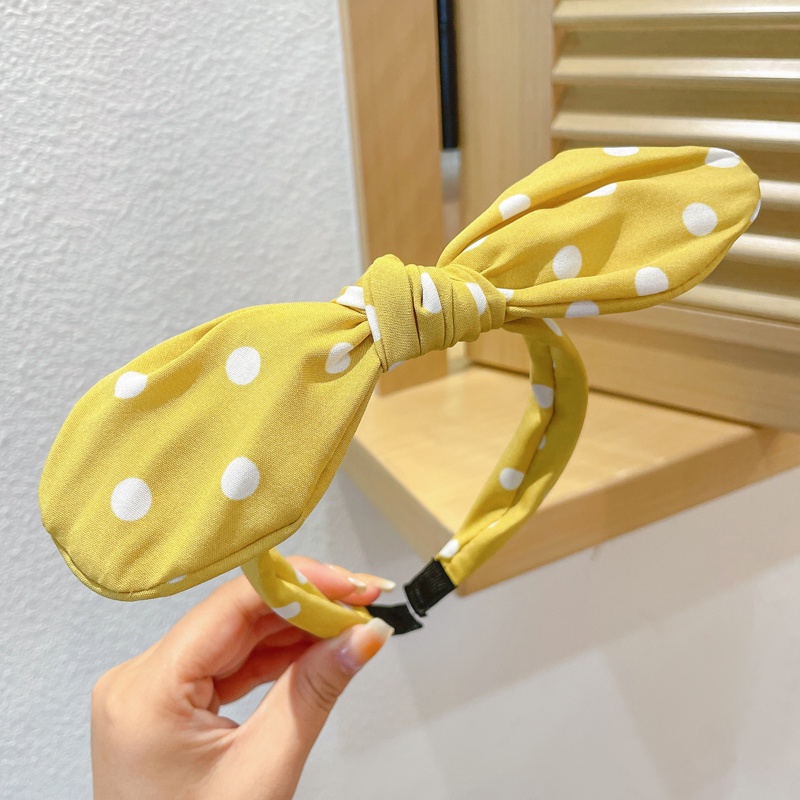 Băng Đô Cài Tóc Đính Nơ Lớn Đáng Yêu Dành Cho Nữ