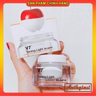 Kem dưỡng trắng lên tone và tái tạo da V7 Dr.Jart Pink Toning Mini Hồng 15ml