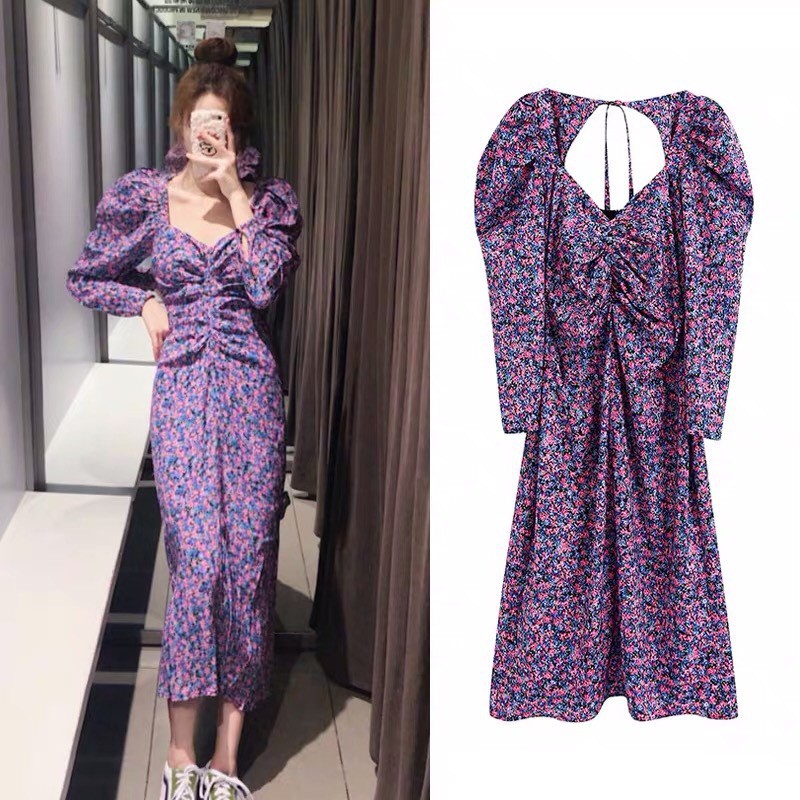 Váy hoa nhí zà rá