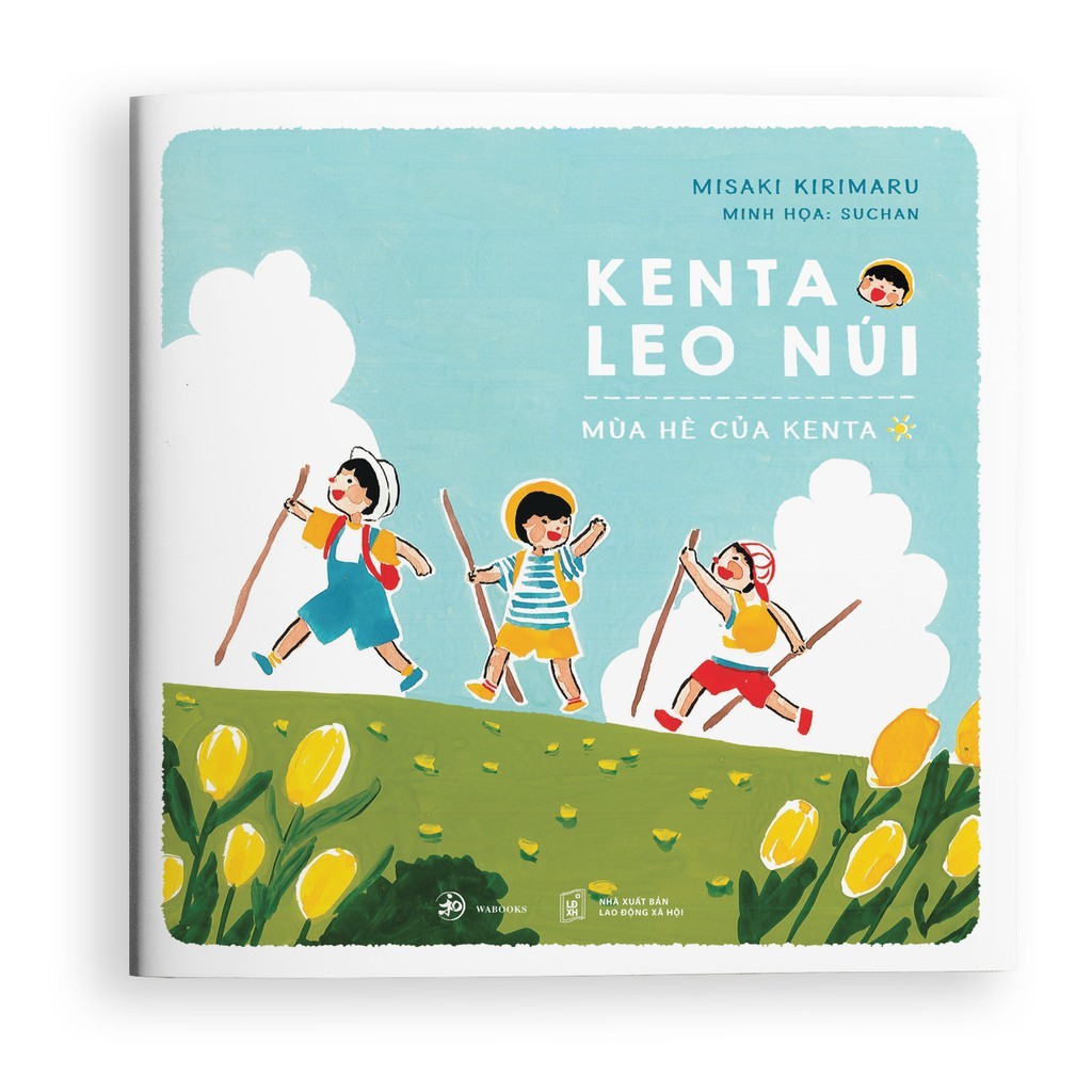 Sách Ehon Nhật Bản - Kenta học leo núi - dành cho trẻ từ 3-8 tuổi