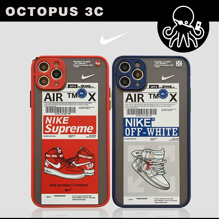 Ốp điện thoại PC cứng OFF-White Supreme Nike Cho IPhone 11 Pro Max X XS MAX XR 7 8 Plus SE 2020 12 Pro Max 12 Mini