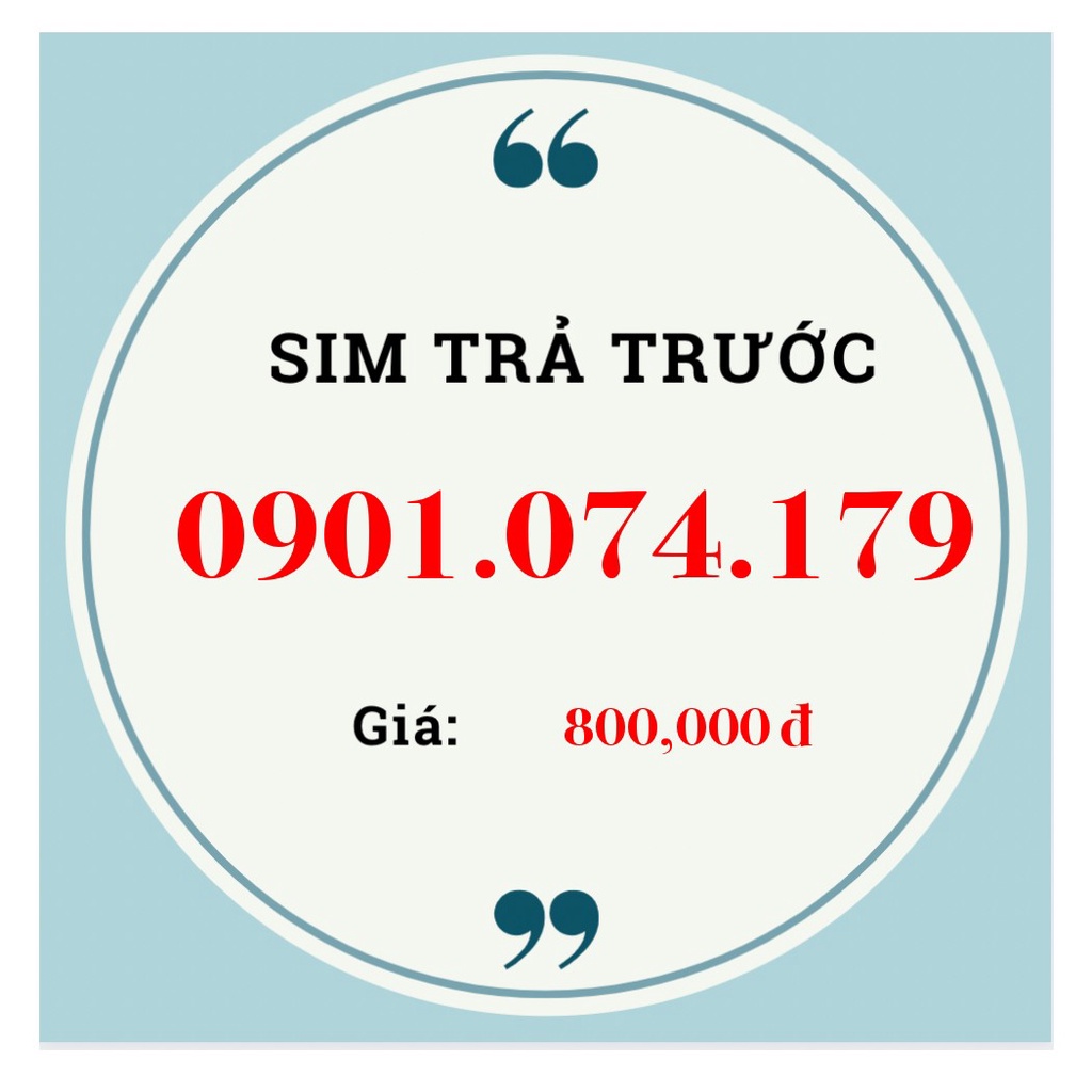 SIM MOBI 4G RẺ ĐẸP - 0901.074.179- STT16