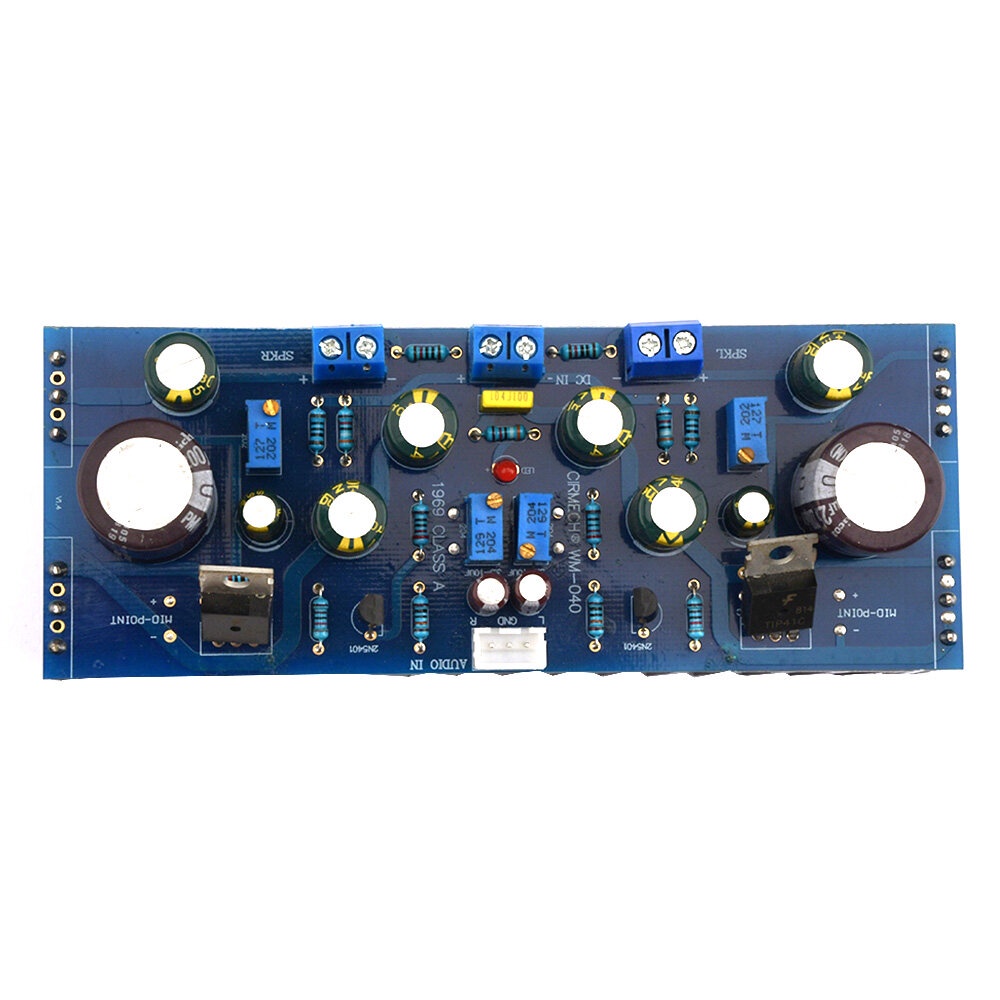 Bảng mạch khuếch đại âm thanh ZIQQUCU HIFI kênh kép A 1969 DIY