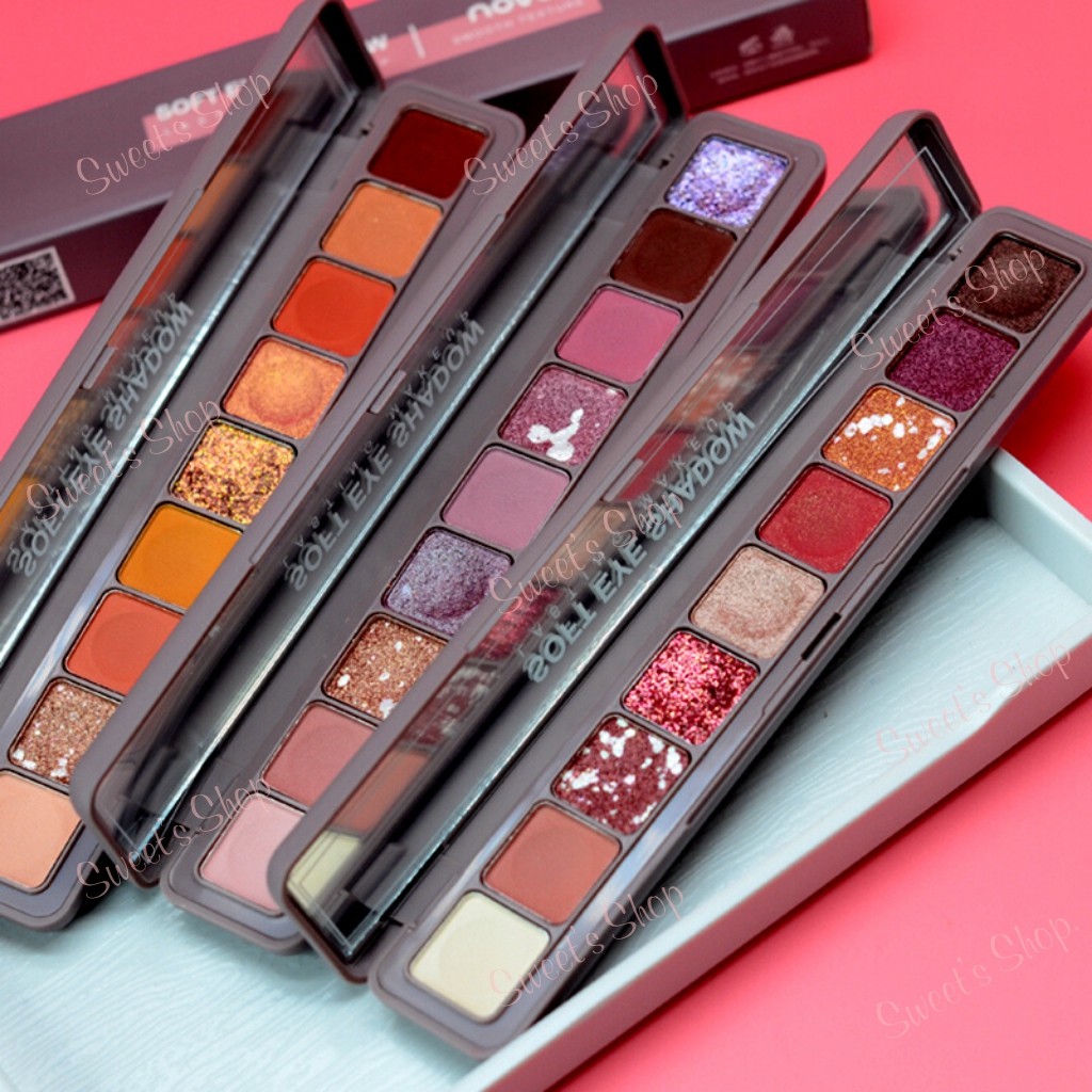 Bảng Phấn Mắt💖FREESHIP💖Bảng Mắt Novo Dẹp 9 Ô Soft Eye Shadow Smooth Texture | BigBuy360 - bigbuy360.vn