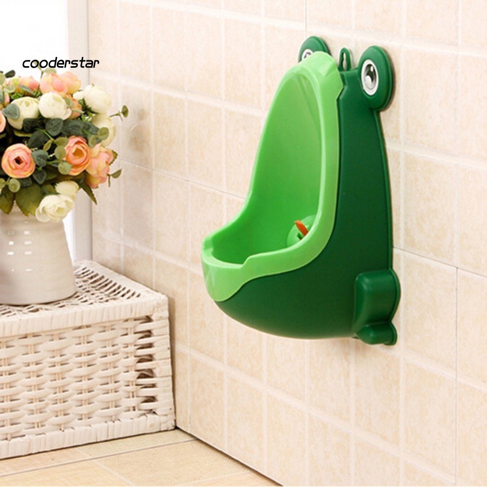 Bồn vệ sinh hình ếch dễ thương tiện dụng cho bé trai