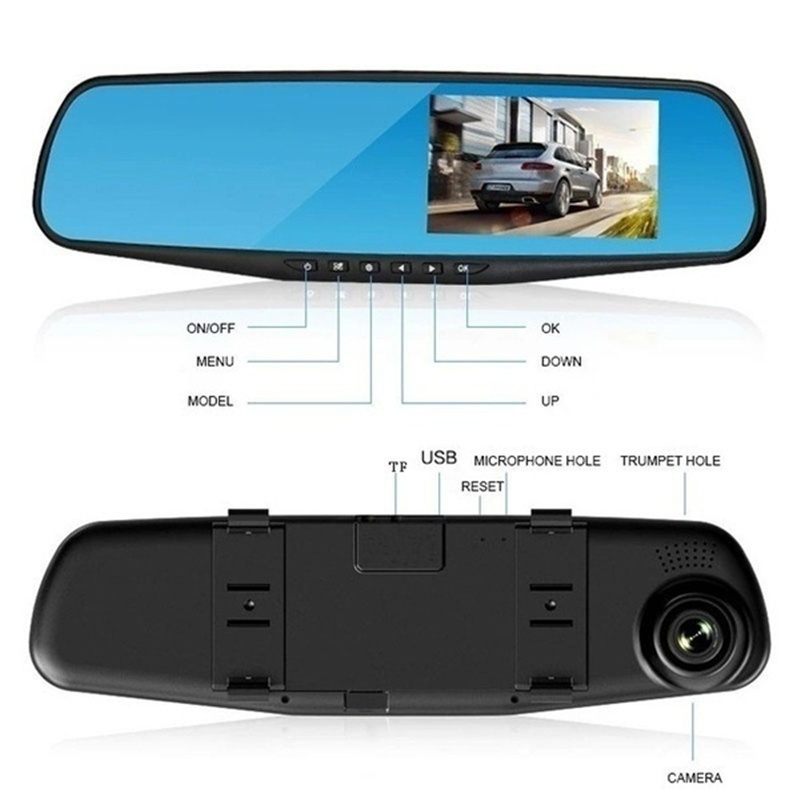 Camera Hành Trình 1080p Hai Ống Kính Cho Xe Hơi | BigBuy360 - bigbuy360.vn