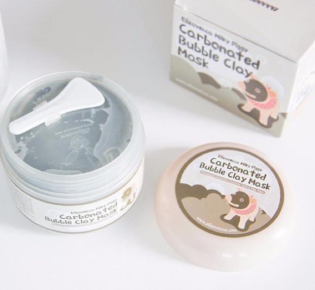 Mặt Nạ Thải Độc Khử Chì Bì Heo Carbonated Bubble Clay Mask - Hàng chuẩn nội địa trung - Hủ 100g