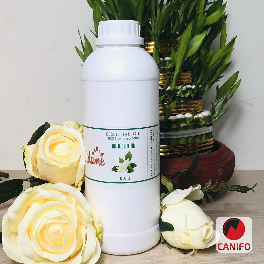 (1 Lít) Tinh Dầu Hoa Nhài CANIFO  Organic  - Hàng Chính Hãng, Tổng kho buôn tinh dầu hoa nhài [giá sỉ]