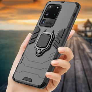 Ốp điện thoại có nhẫn gài từ tính cho Samsung Galaxy S24 S23 S22 S21 S20 FE Plus Ultra Note 20 10 Lite Plus Ultra