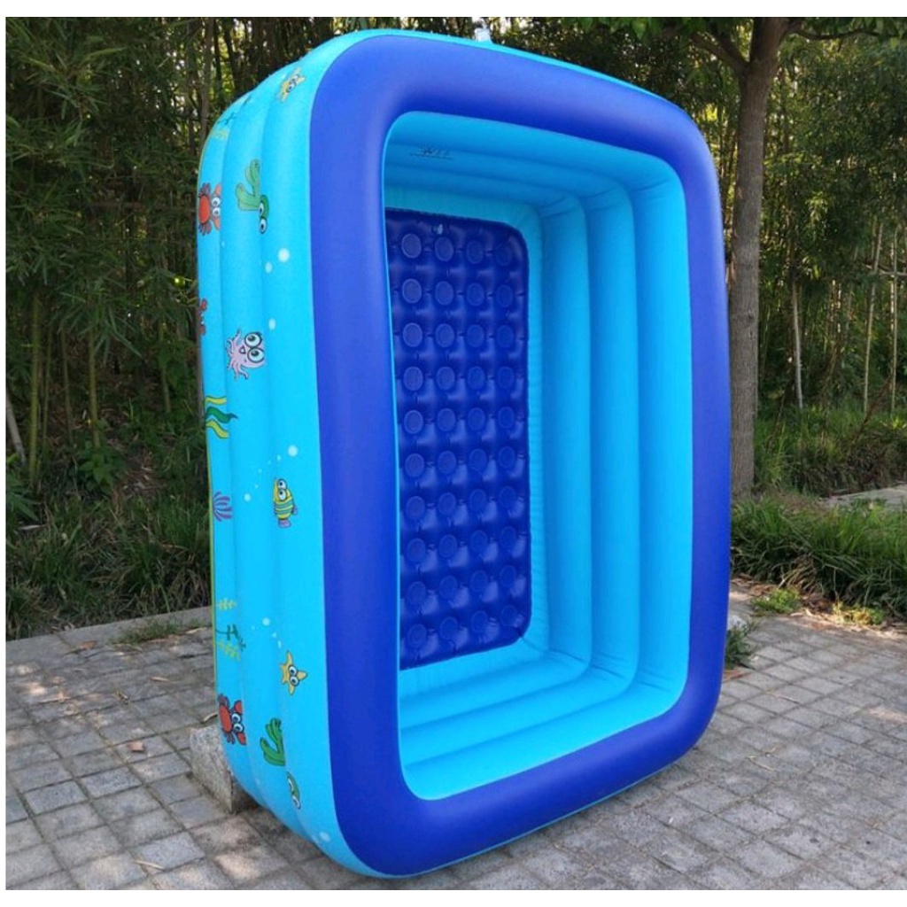 Bể bơi, Bể Bơi phao Trẻ Em 3 Tầng ⭐ Hồ Bơi Tắm Cho Bé1m5- HÀNG LOẠI 1