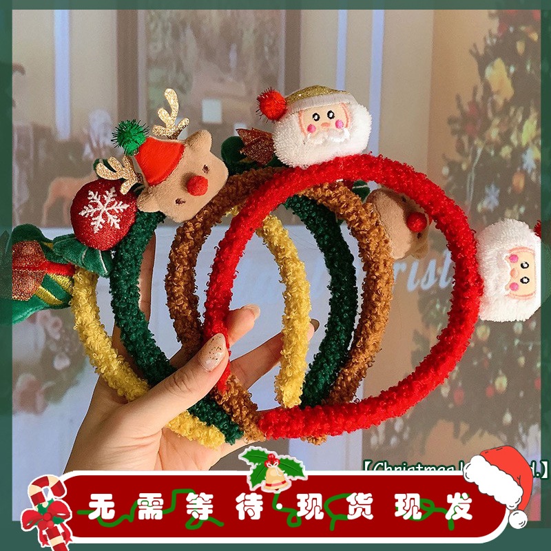 Băng Đô Cài Tóc Hình Sừng Hươu Dễ Thương Cho Nữ
