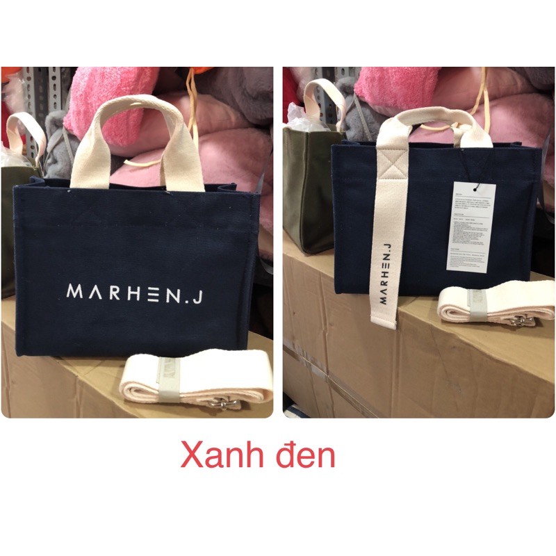 Marhen Túi vải Canvas Rico đủ màu hình thật xếp gọn đi chơi du lịch dã ngoại túi ví nữ (Mã Marhen)