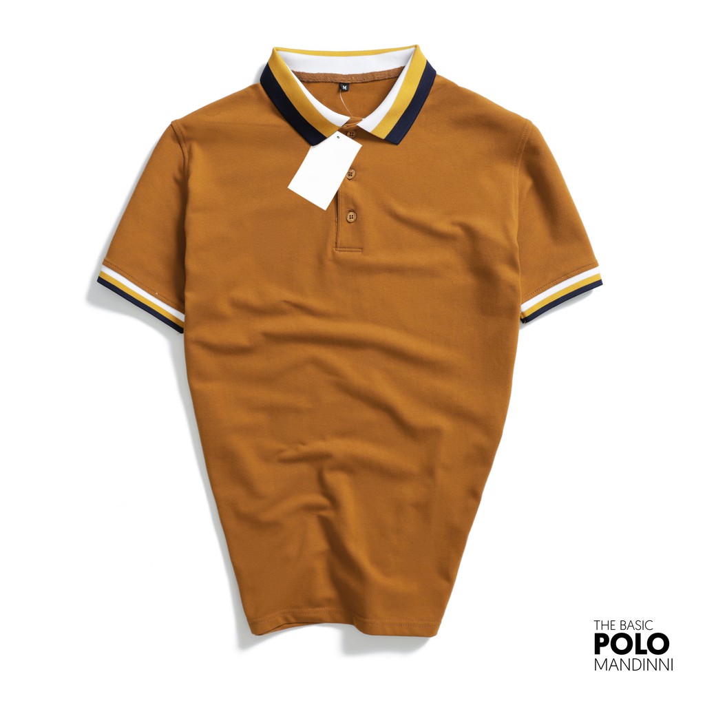 Áo thun nam Polo Phối Viền - Mandinni | BigBuy360 - bigbuy360.vn